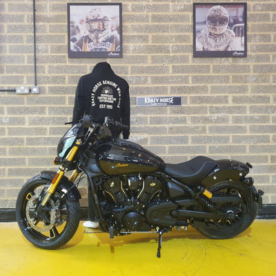 2026 Indian Scout 101 - Crystal Black with Super Graphite