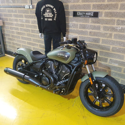 2026 Scout Bobber Limited +Tech - Smoke Moss Green