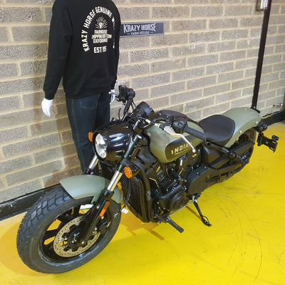 2026 Scout Bobber Limited +Tech - Smoke Moss Green