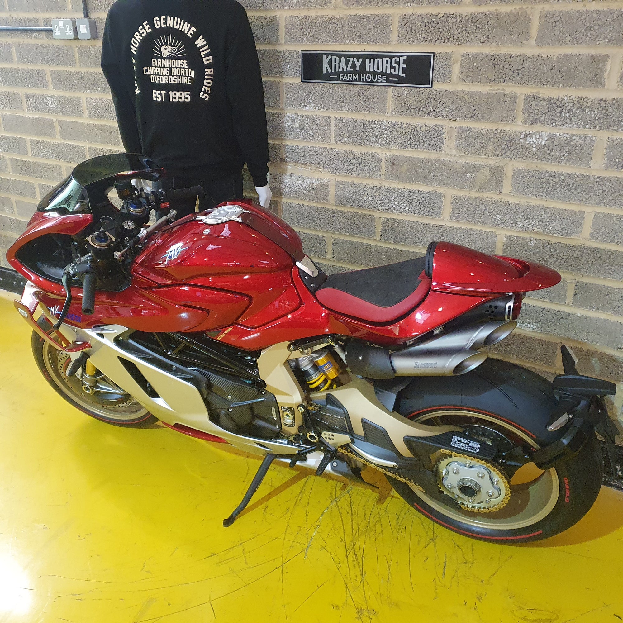 MV SUPERVELOCE 1000 SERIE ORO (132#500) - PEARL SHOCK RED