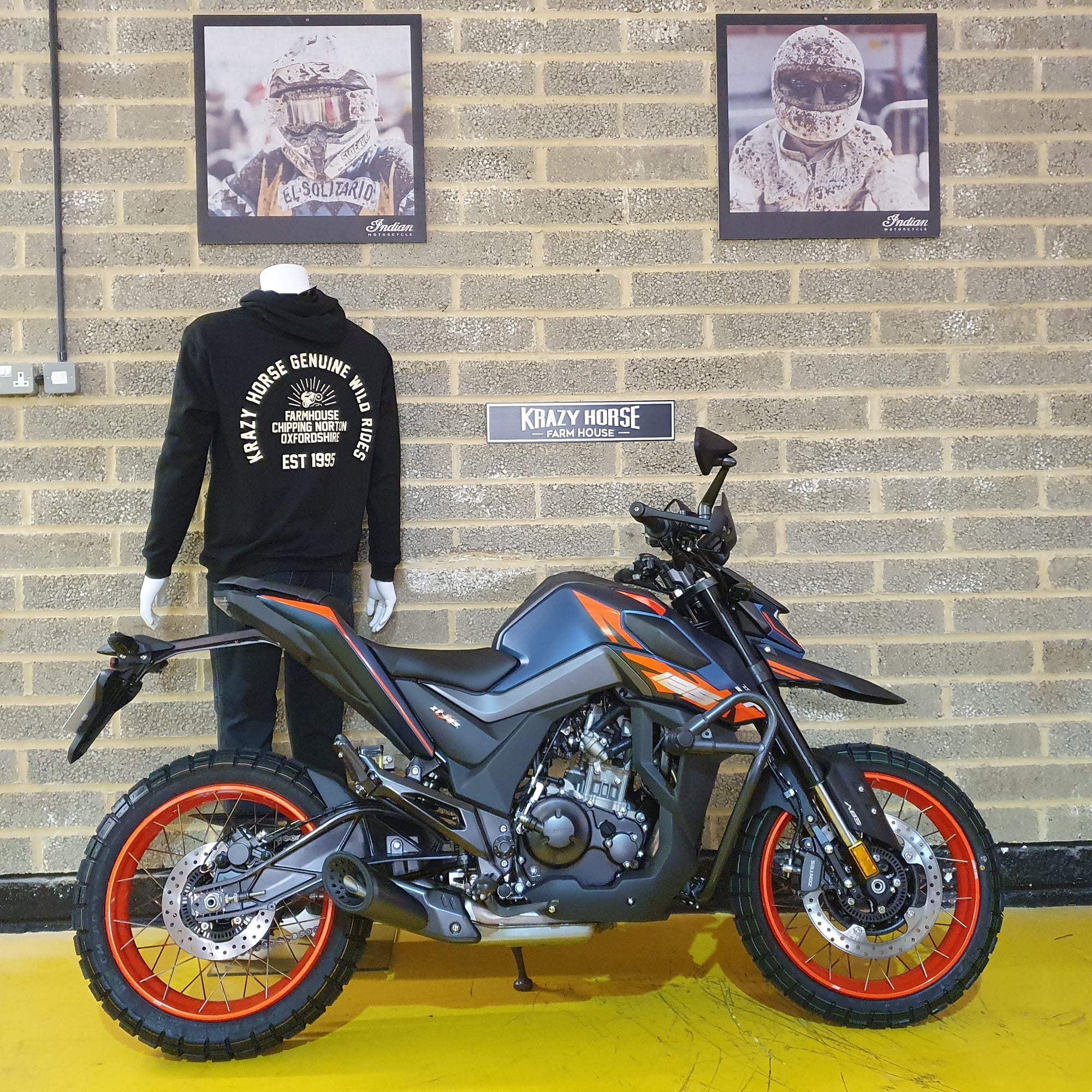 Zontes ZT125 U1 - Blue/Orange