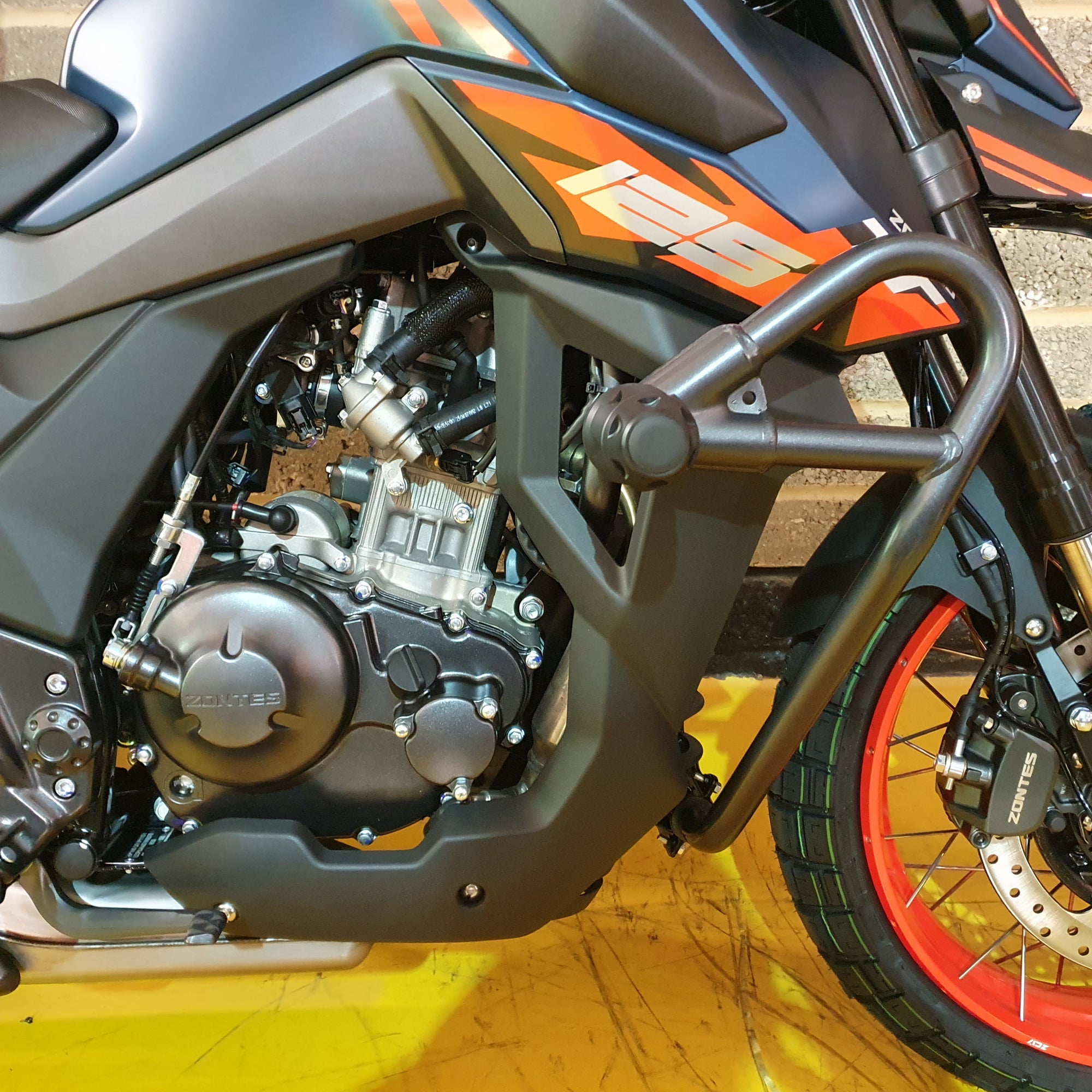 Zontes ZT125 U1 - Blue/Orange