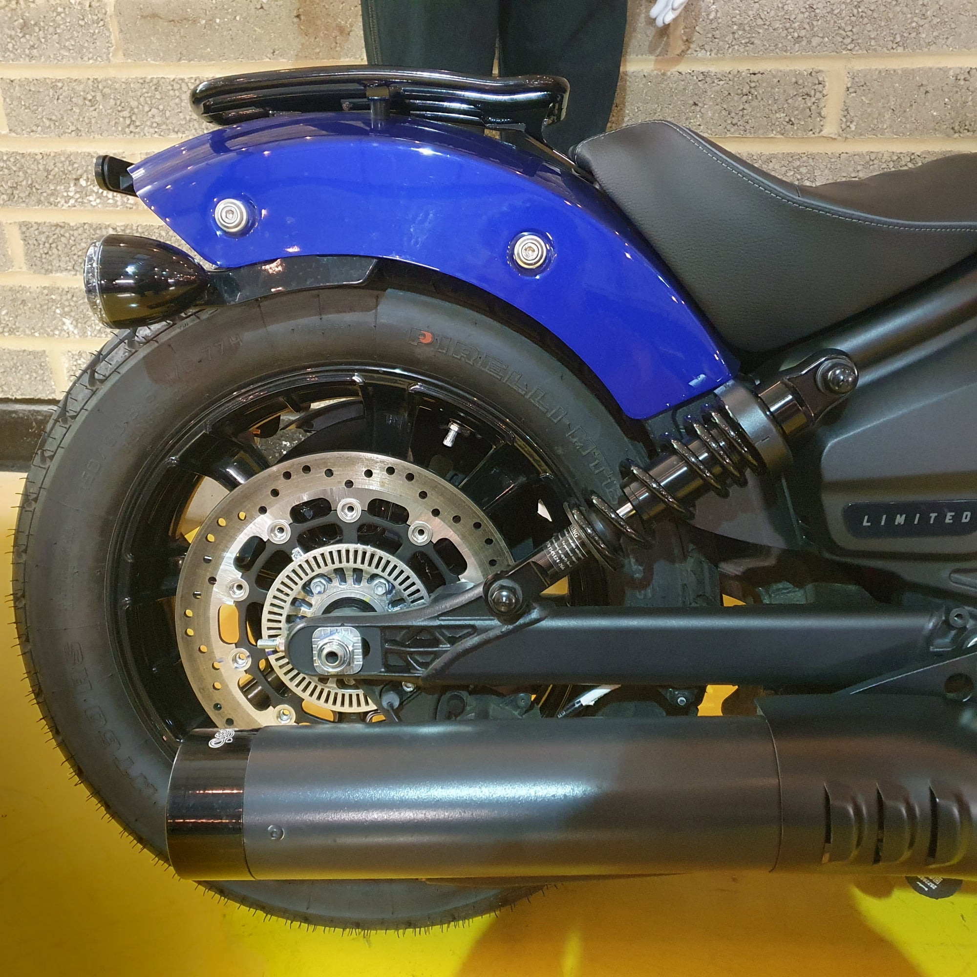 2025 Scout Bobber Limited +Tech - Spirit Blue Metallic -Preloved