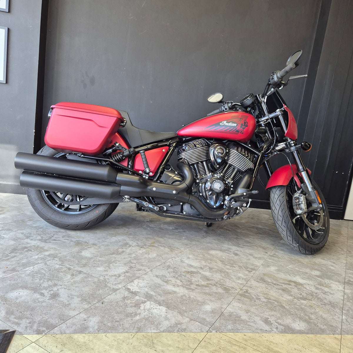 Indian Sport Chief RT - Sunset Red Smoke