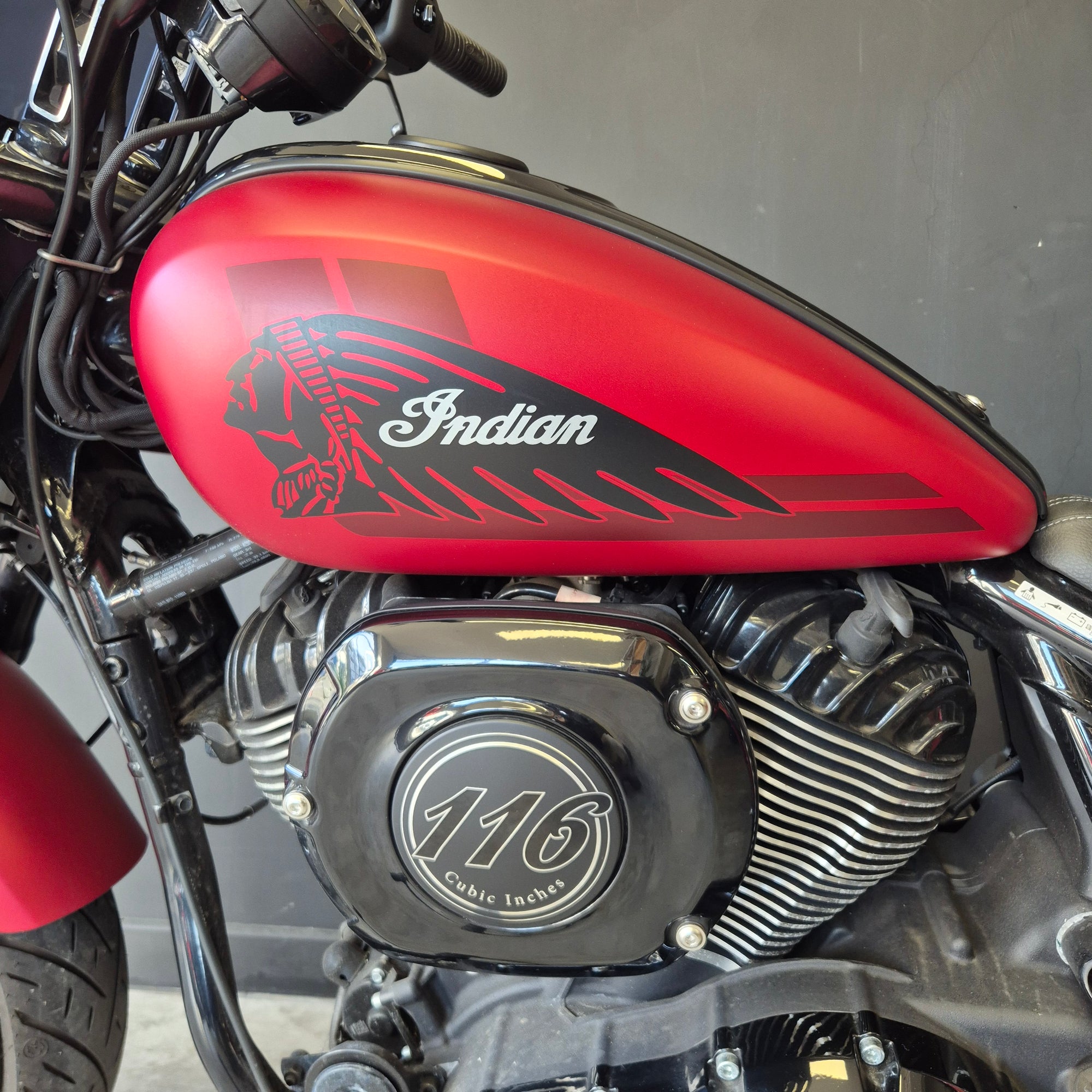 Indian Sport Chief RT - Sunset Red Smoke