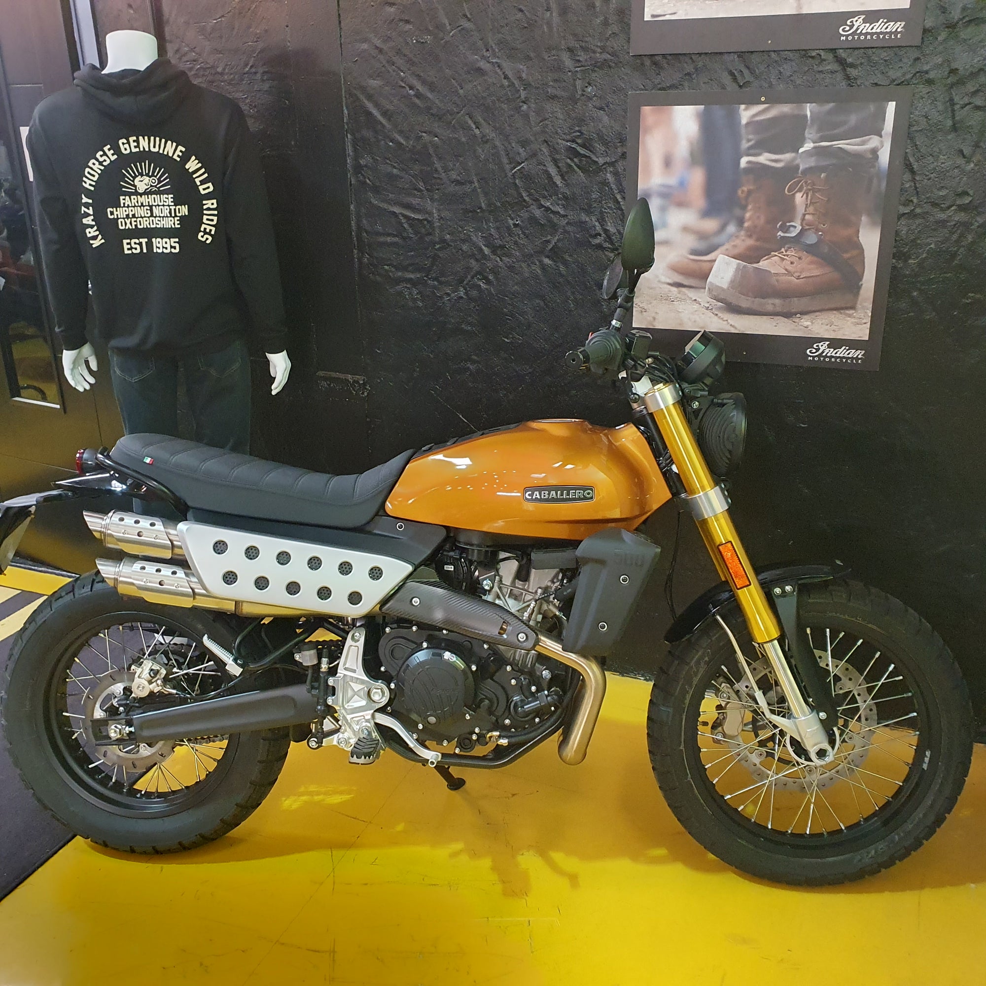 2025 Caballero Scrambler Deluxe 500 - Bronze