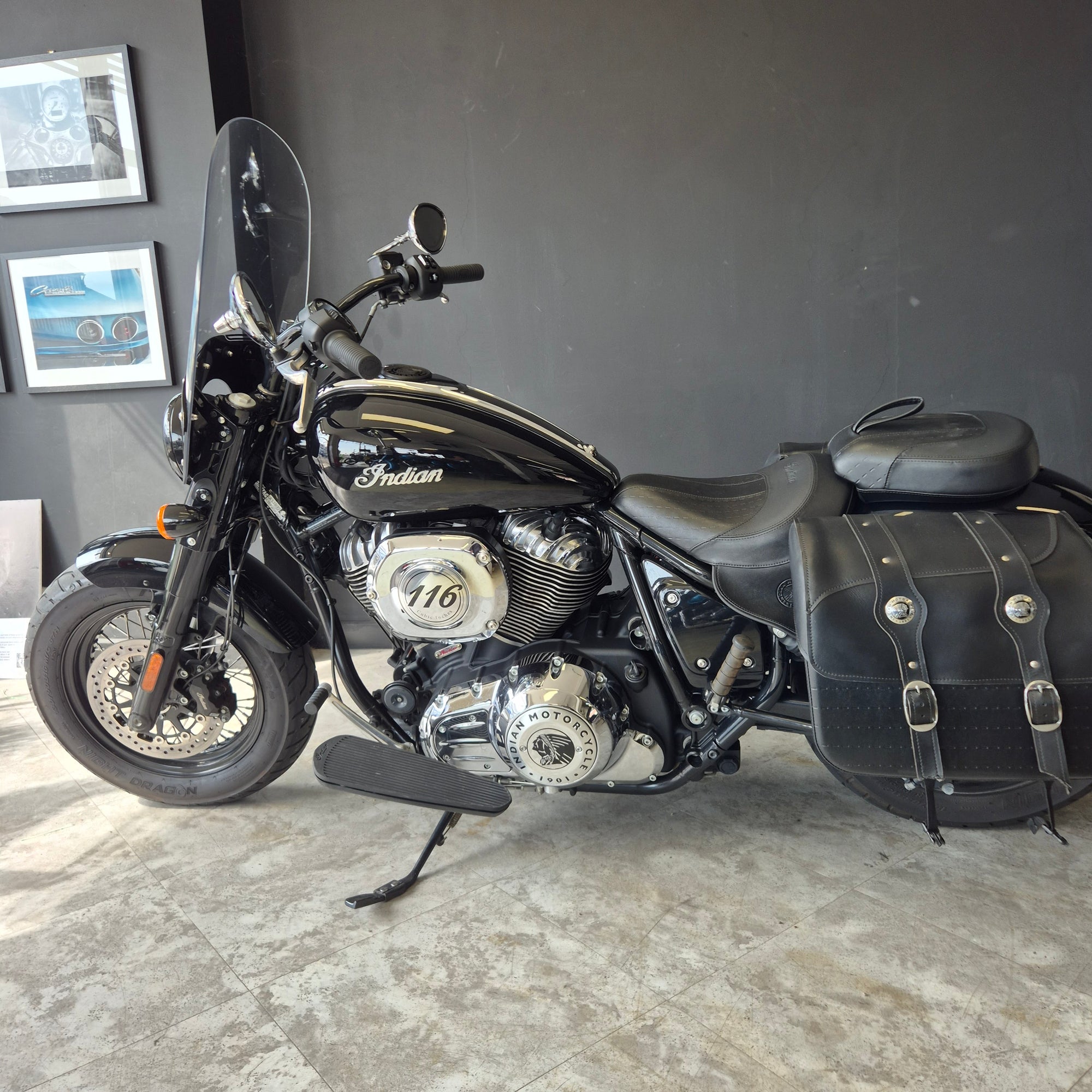 2022 Indian Super Chief 116 - Black Metallic - PreLoved