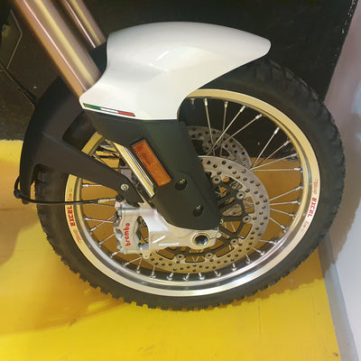 Enduro Veloce LXP Edi Orioli - Pearl White Metallic Black