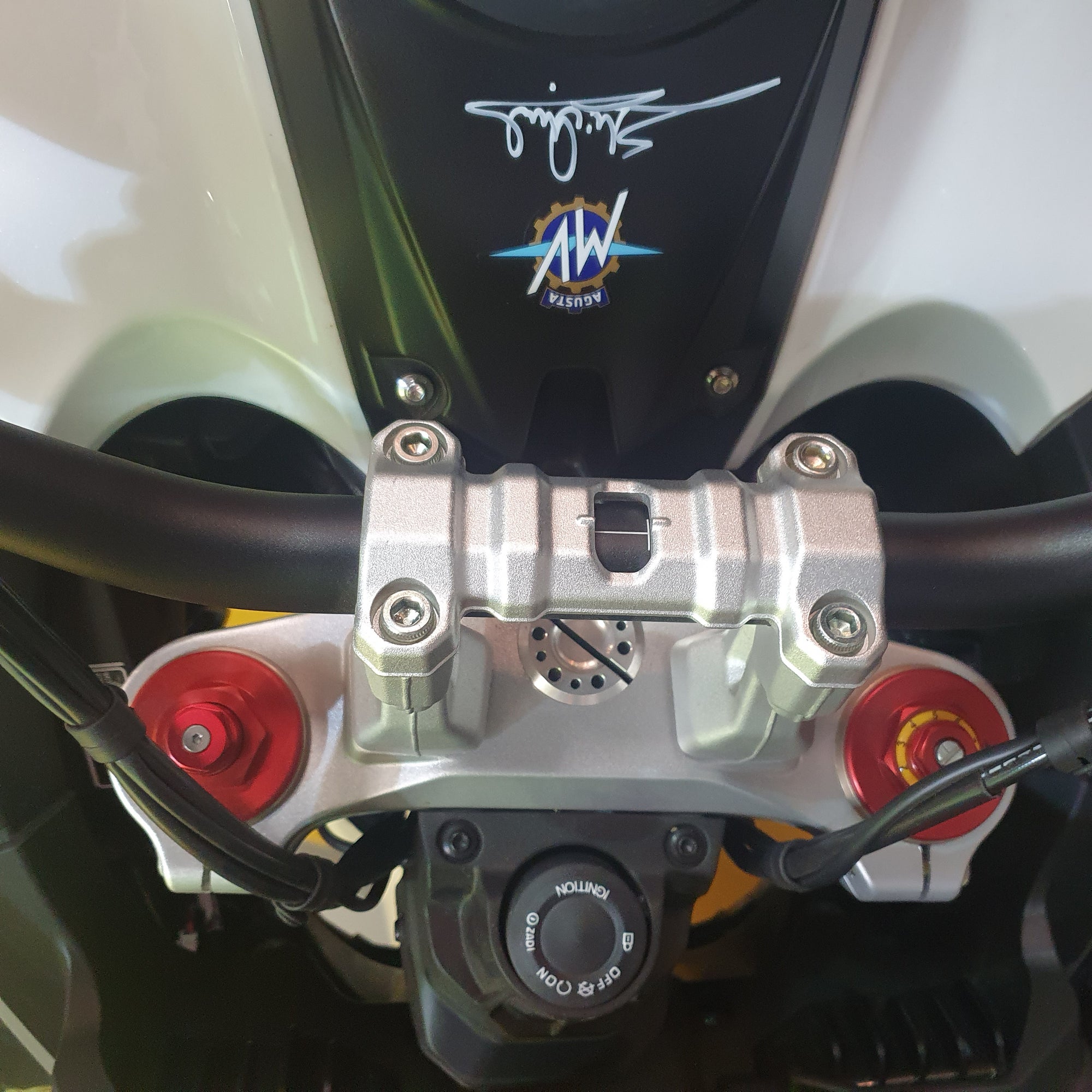 Enduro Veloce LXP Edi Orioli - Pearl White Metallic Black