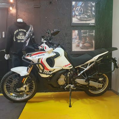 Enduro Veloce LXP Edi Orioli - Pearl White Metallic Black