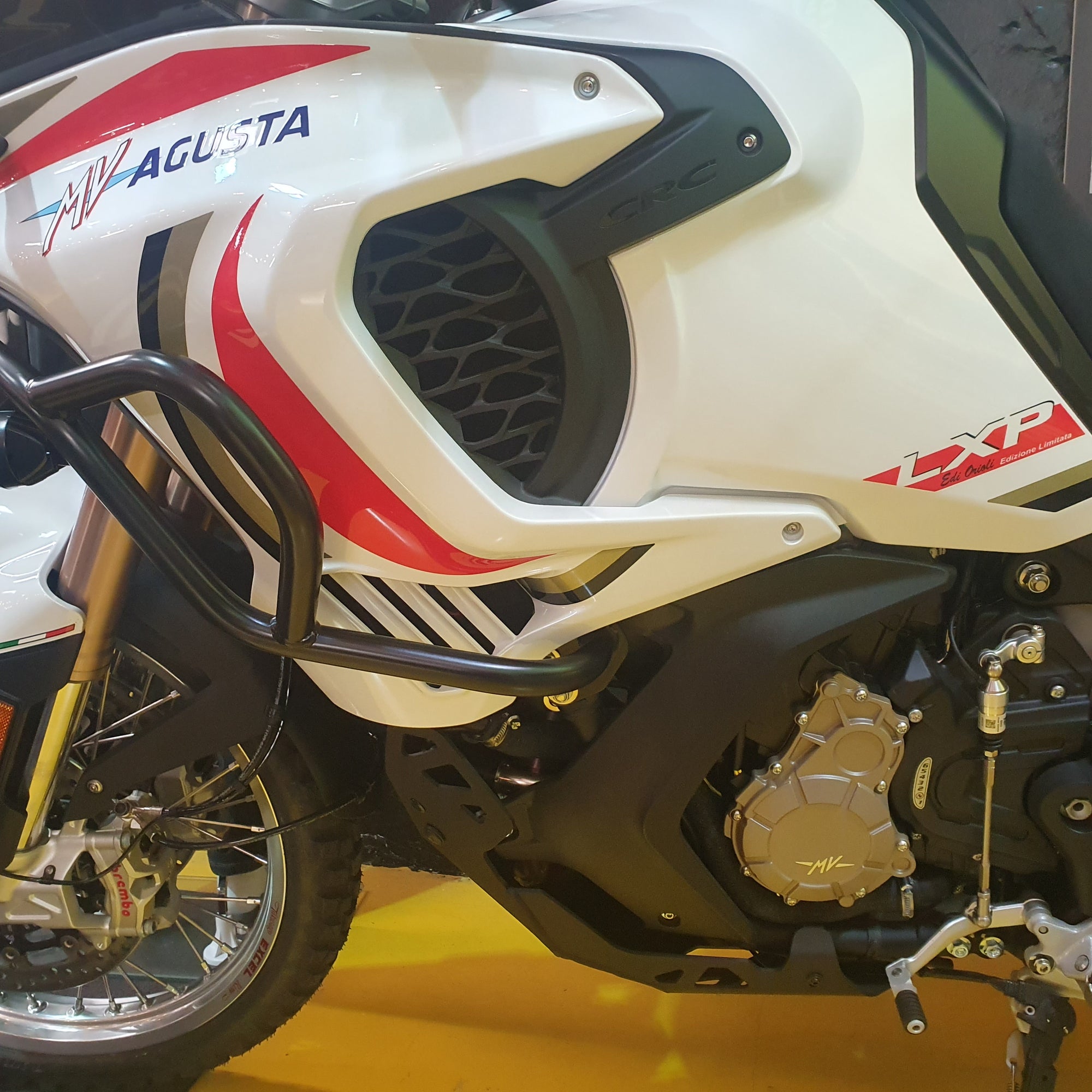 Enduro Veloce LXP Edi Orioli - Pearl White Metallic Black
