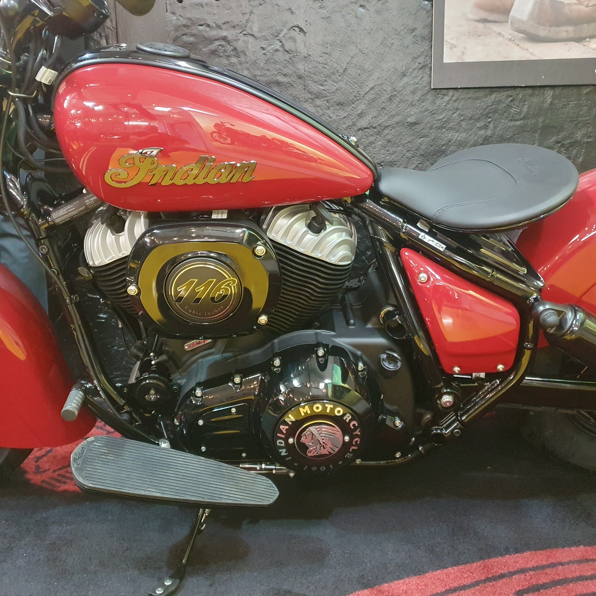 Indian Chief Vintage - Indian Red