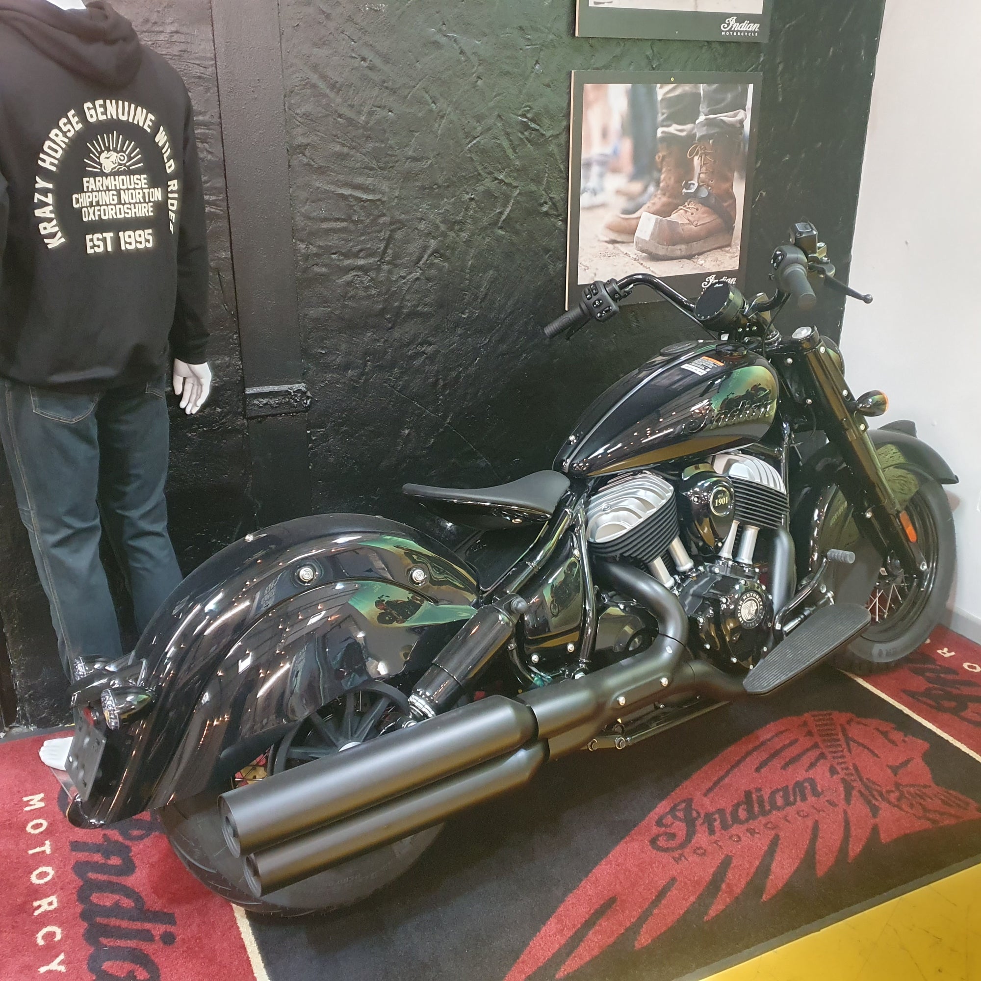 Indian Chief Vintage - Black Metallic