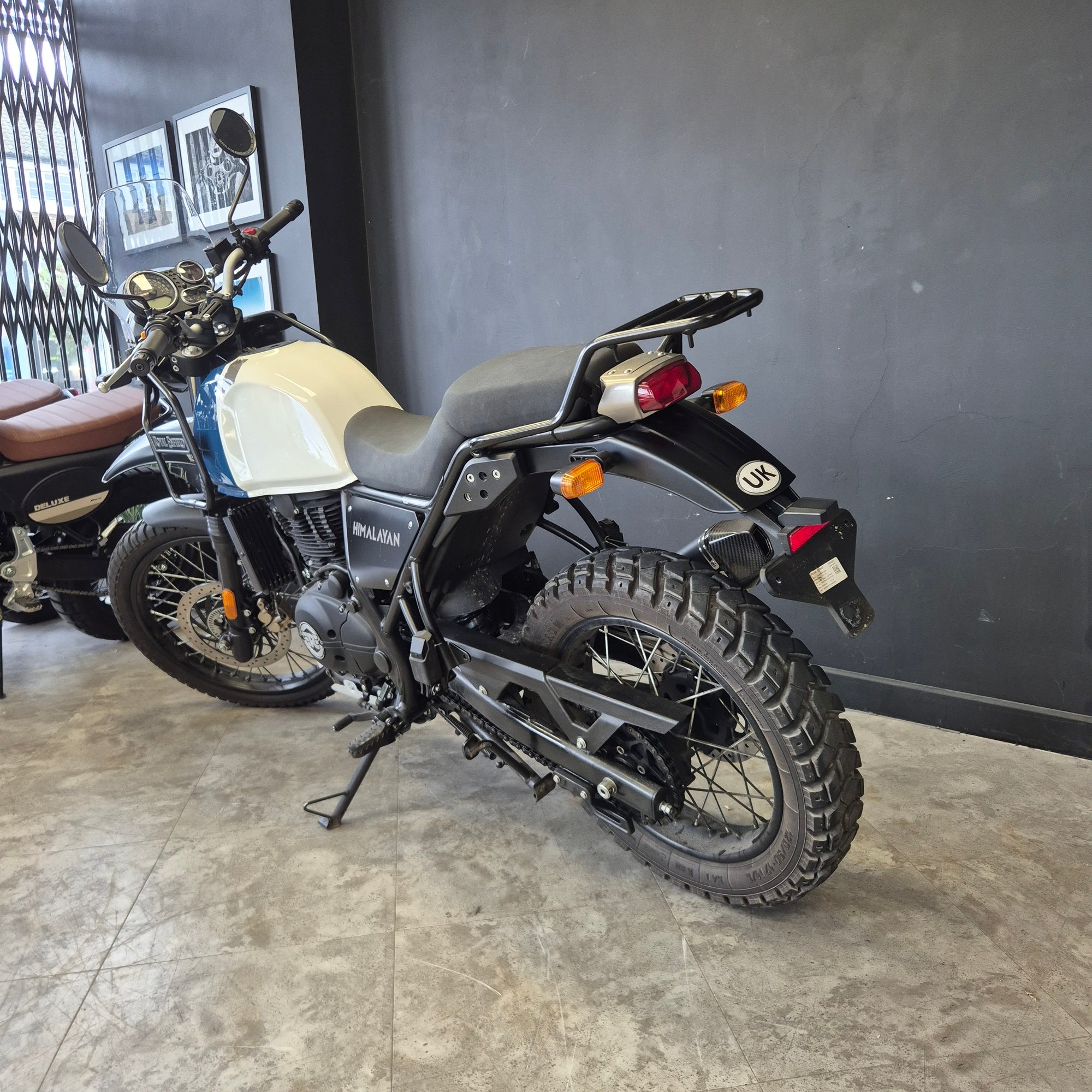 Royal Enfield Himalayan  - Blue/White - PreLoved