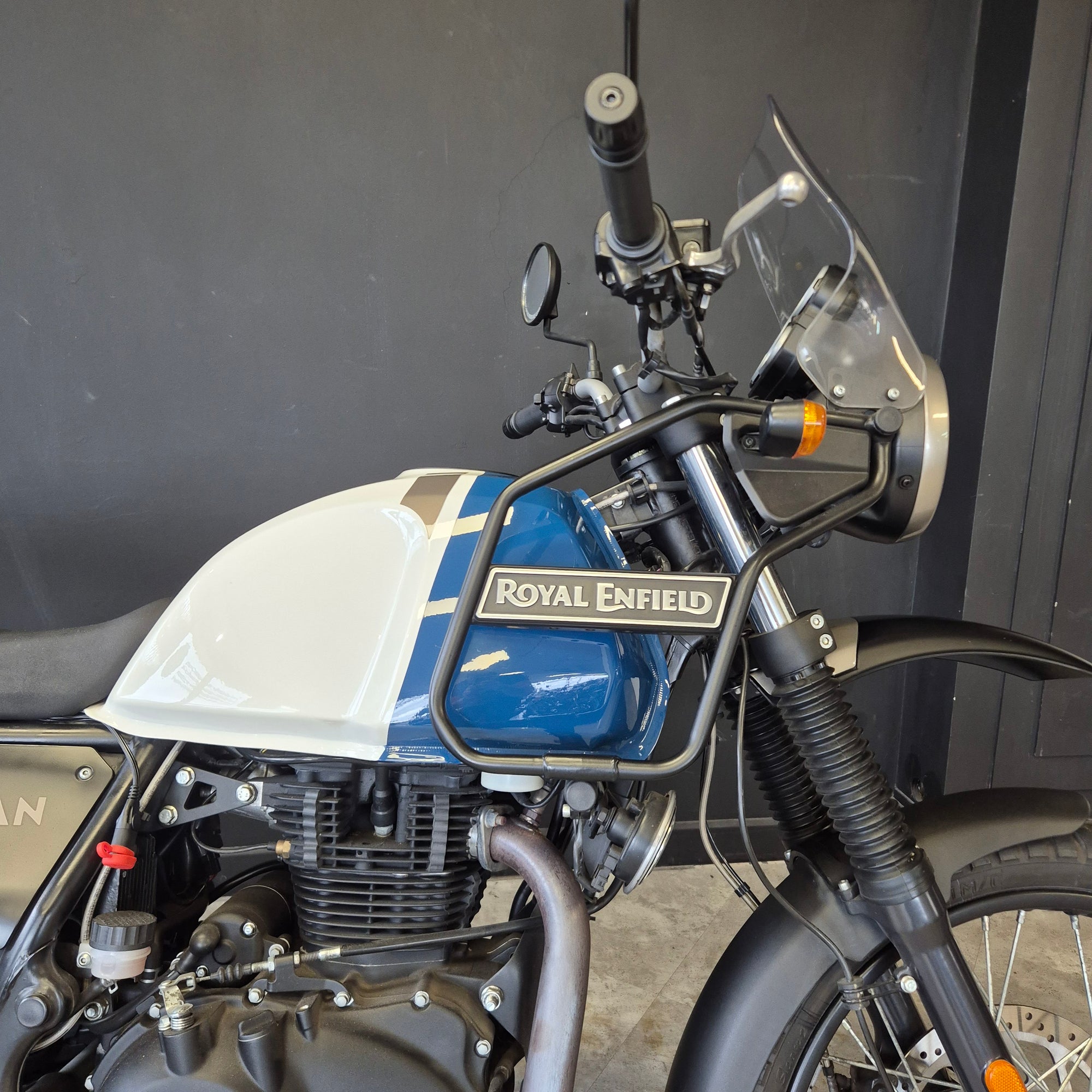 Royal Enfield Himalayan  - Blue/White - PreLoved