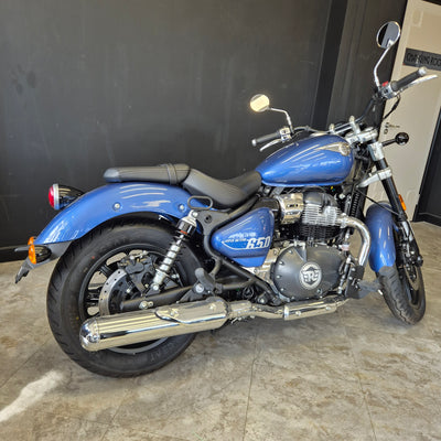 Royal Enfield Super Meteor 650 -  Astral Blue - A pre-registered bargain!