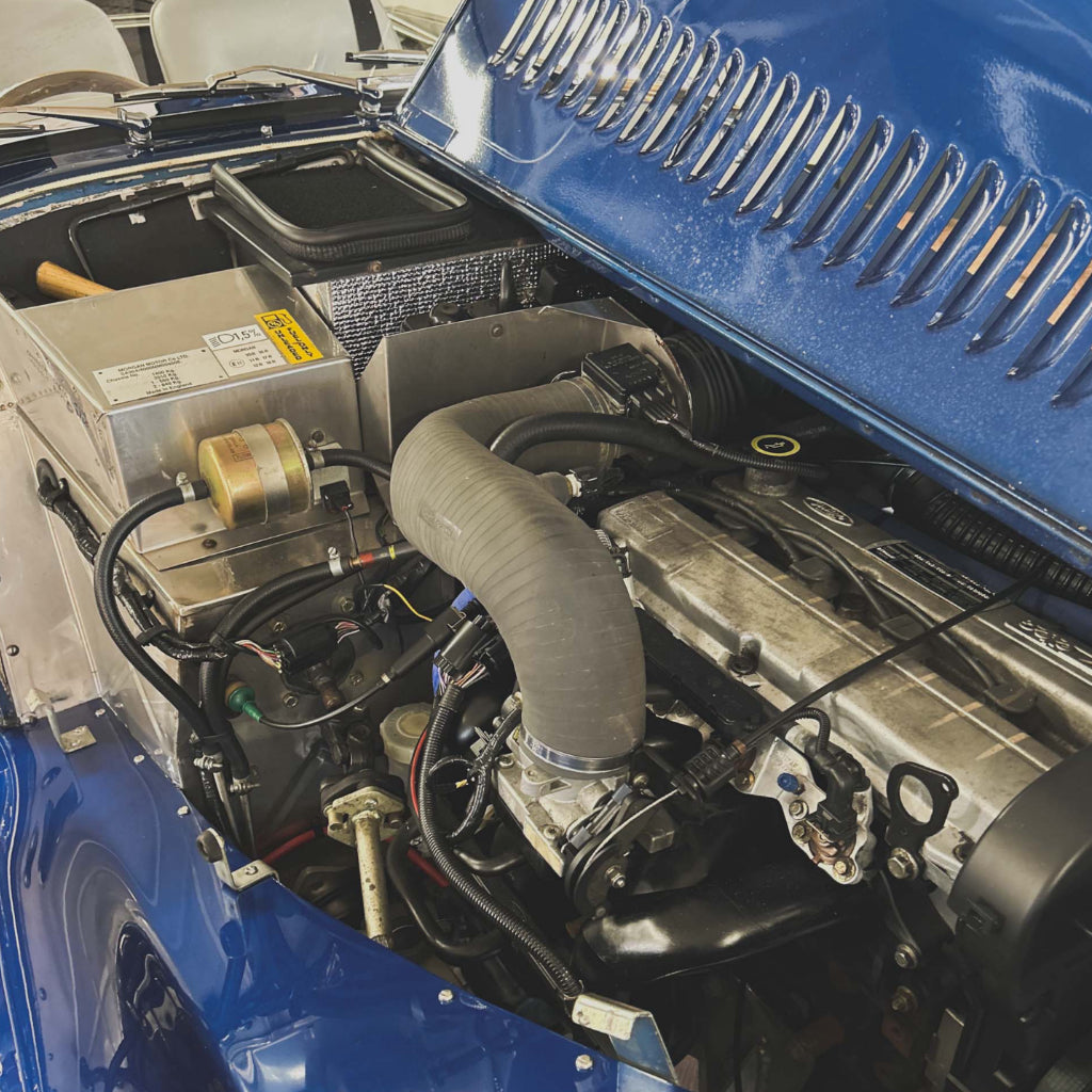 Morgan 4/4 Ford 1.8 Twin Cam Zetec - Jaguar Antigua Blue