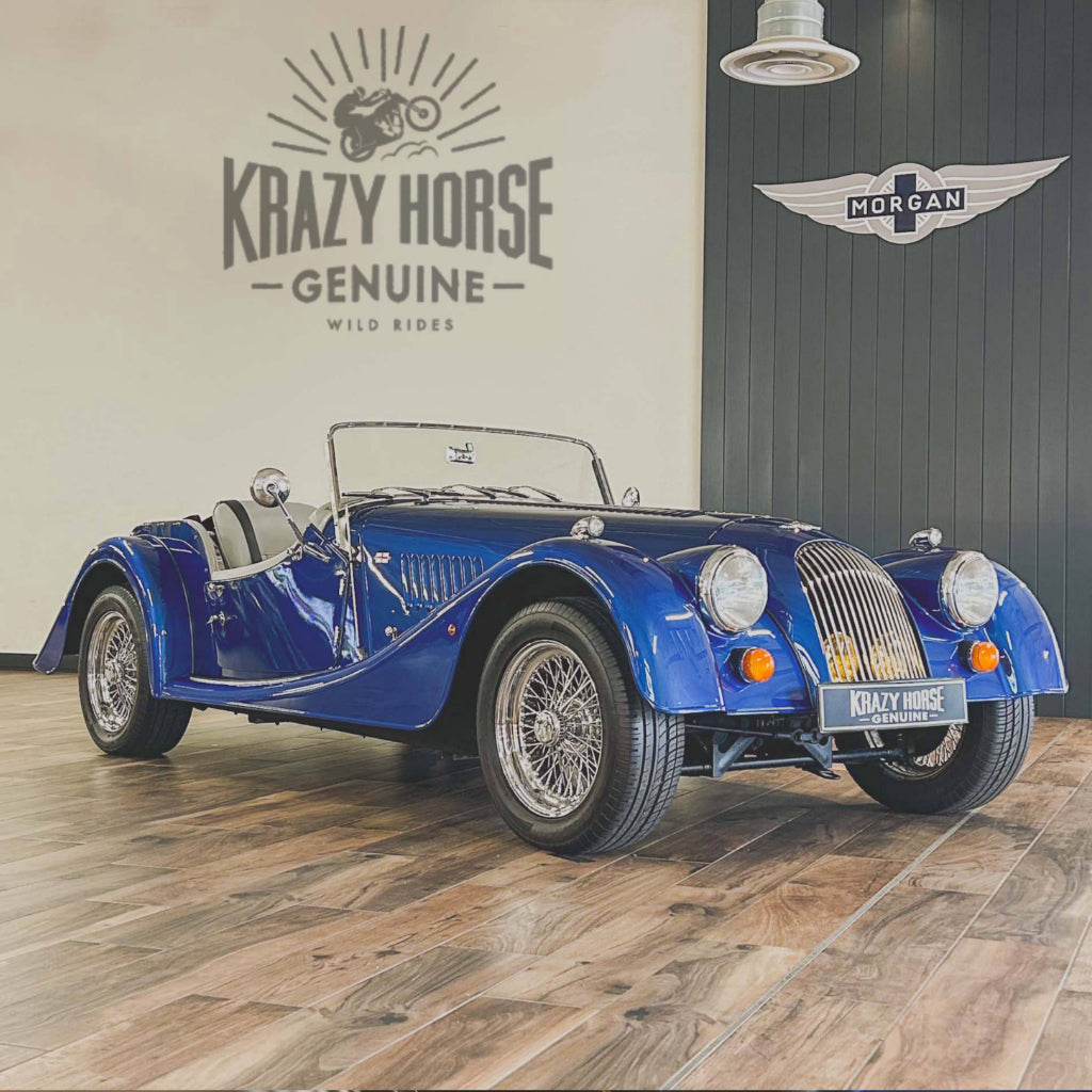 SOLD - Morgan 4/4 Ford 1.8 Twin Cam Zetec - Jaguar Antigua Blue
