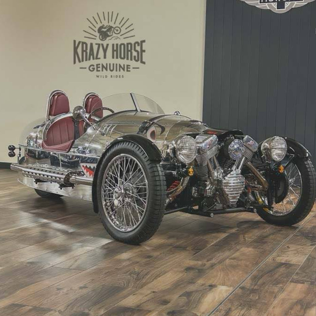 SOLD - Morgan 3 Wheeler - Polished “Aircraft Body” Finish