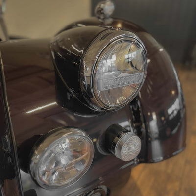 Morgan Plus Four Auto - Morgan Dark Plum Metallic