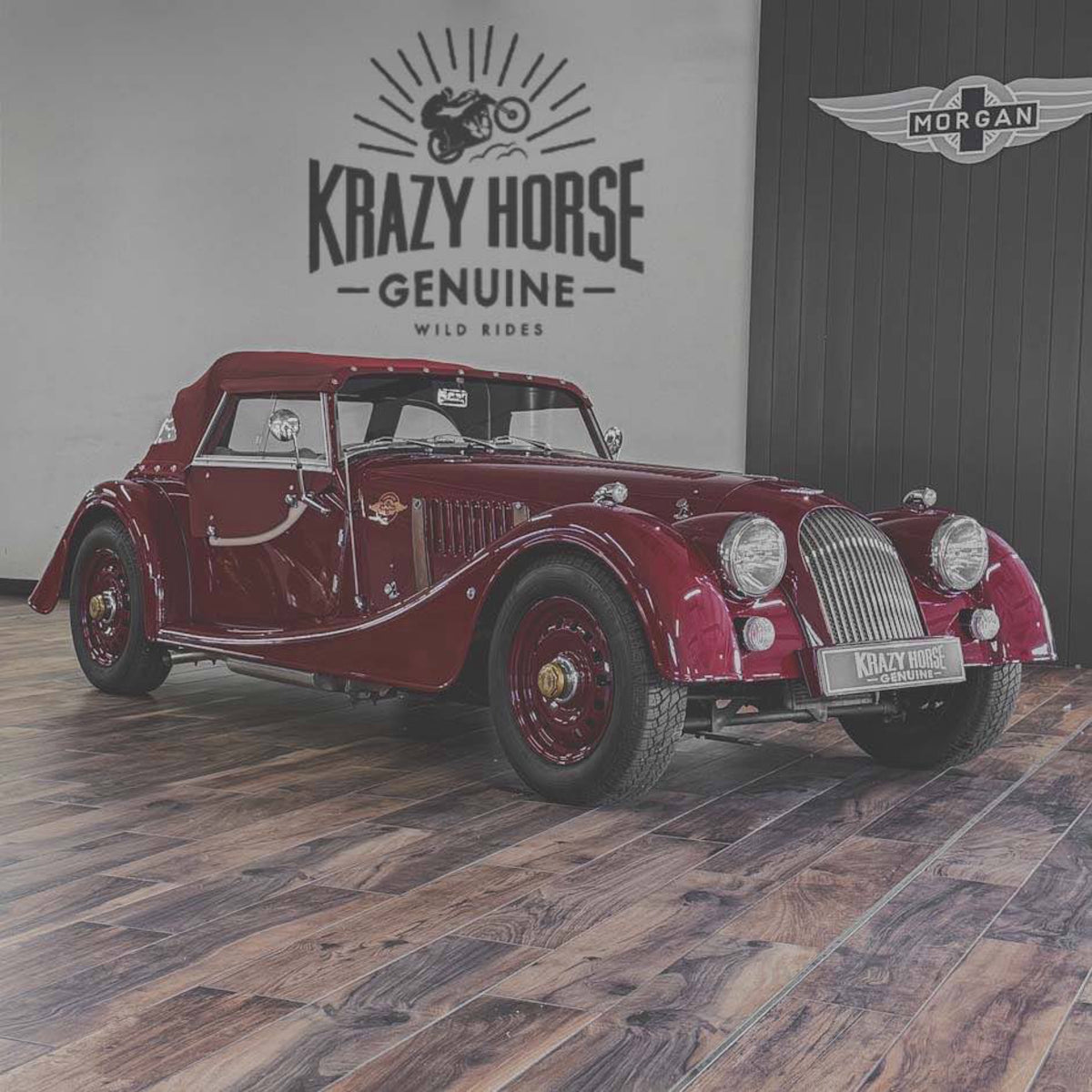 SOLD - Morgan 4/4 80th Anniversary - 80th Anniversary Red