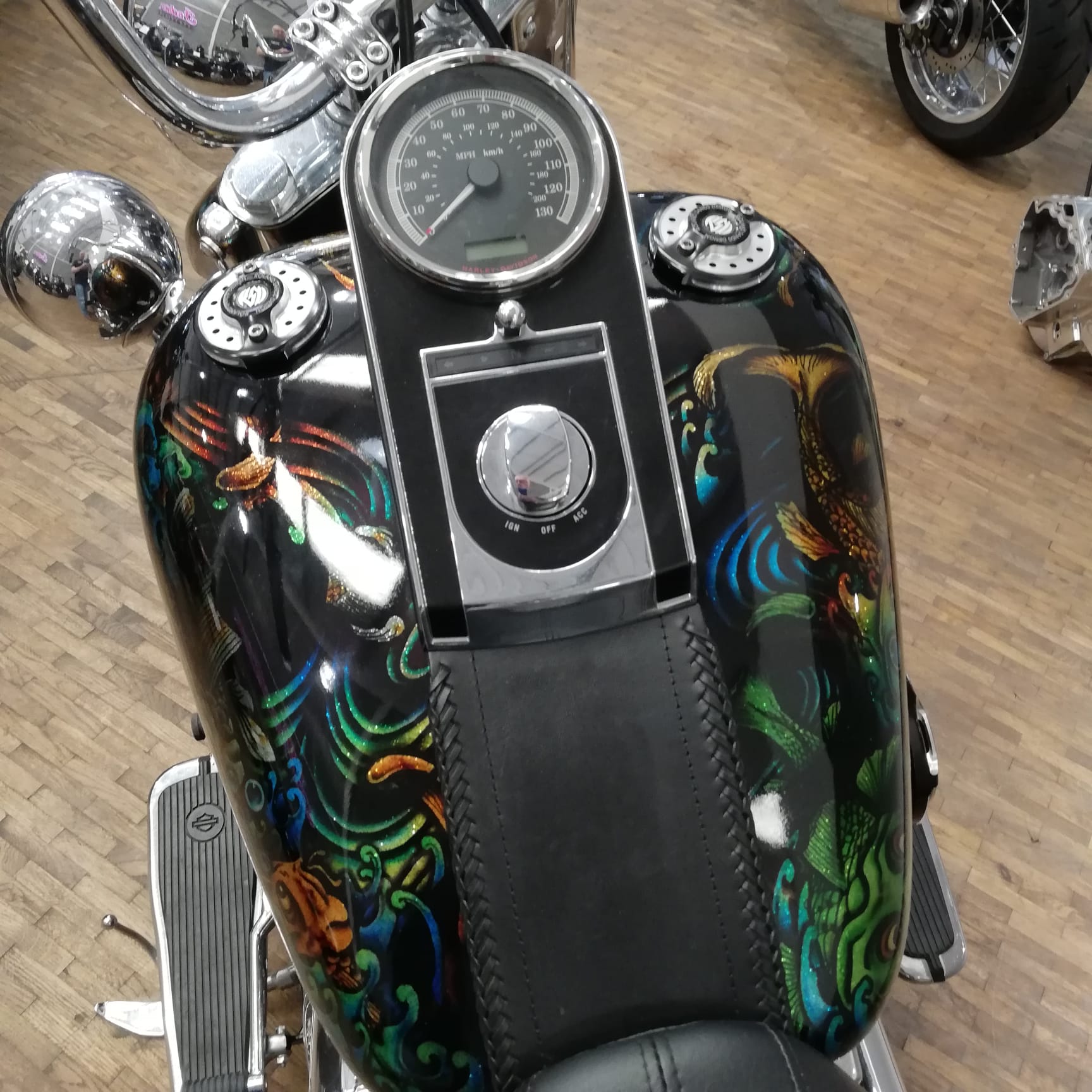 Krazy Horse Harley Davidson - Multi Coloured - PreLoved