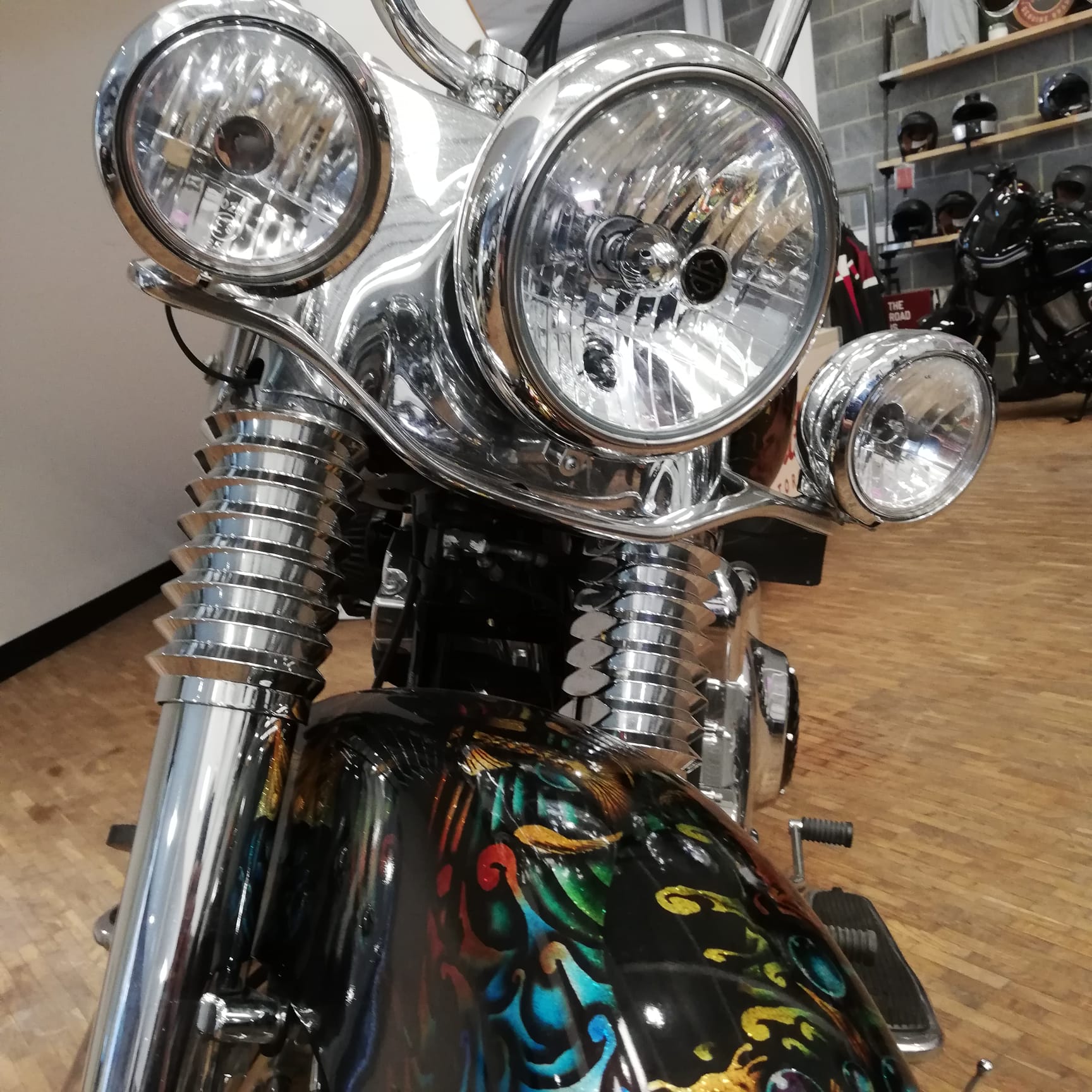 Krazy Horse Harley Davidson - Multi Coloured - PreLoved