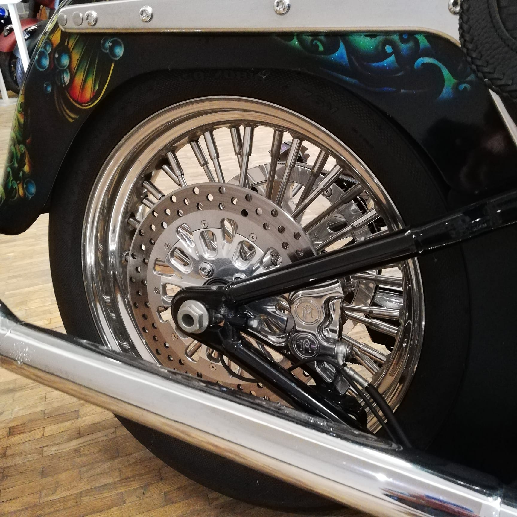 Krazy Horse Harley Davidson - Multi Coloured - PreLoved