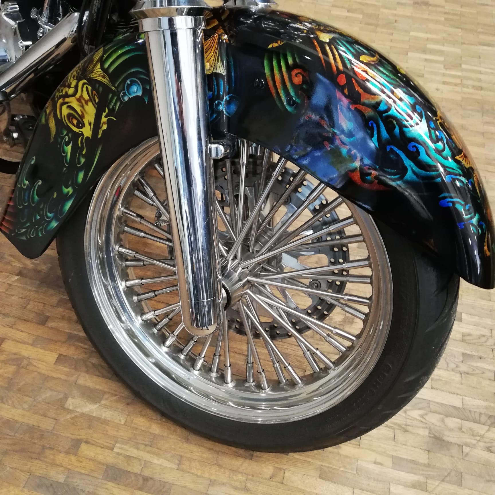 Krazy Horse Harley Davidson - Multi Coloured - PreLoved