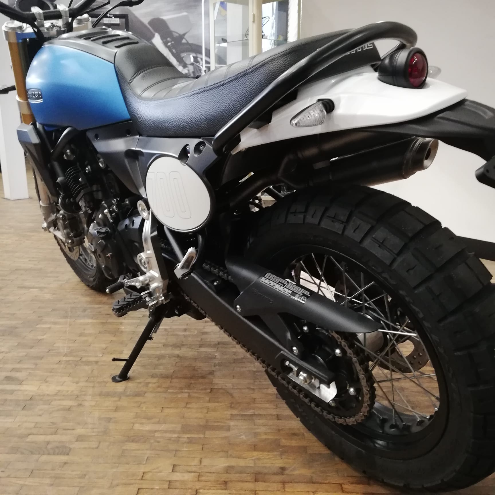 FANTIC SC700 SCRAMBLER - Matt Blue