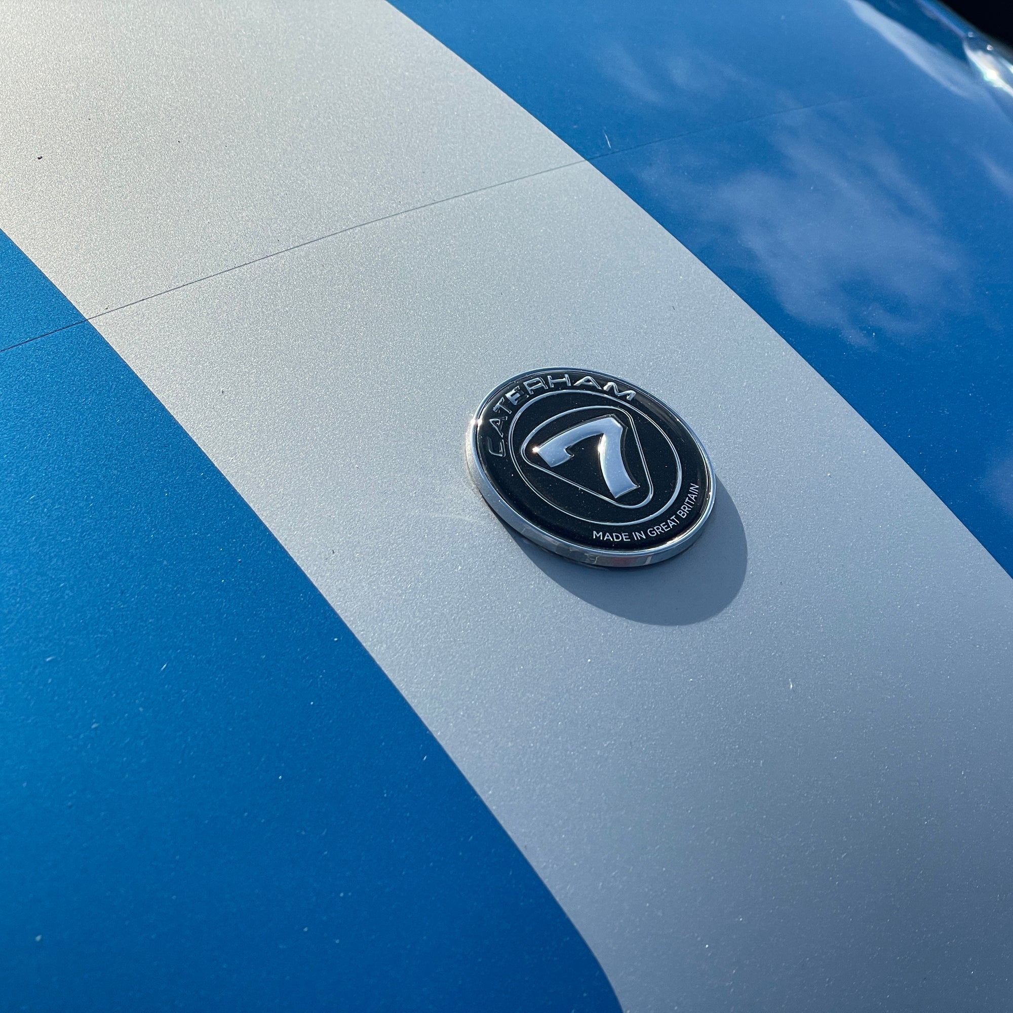 21/21 CATERHAM SEVEN 360S LARGE CHASSIS - AUDI BLUE WITH BLACK LEATHER