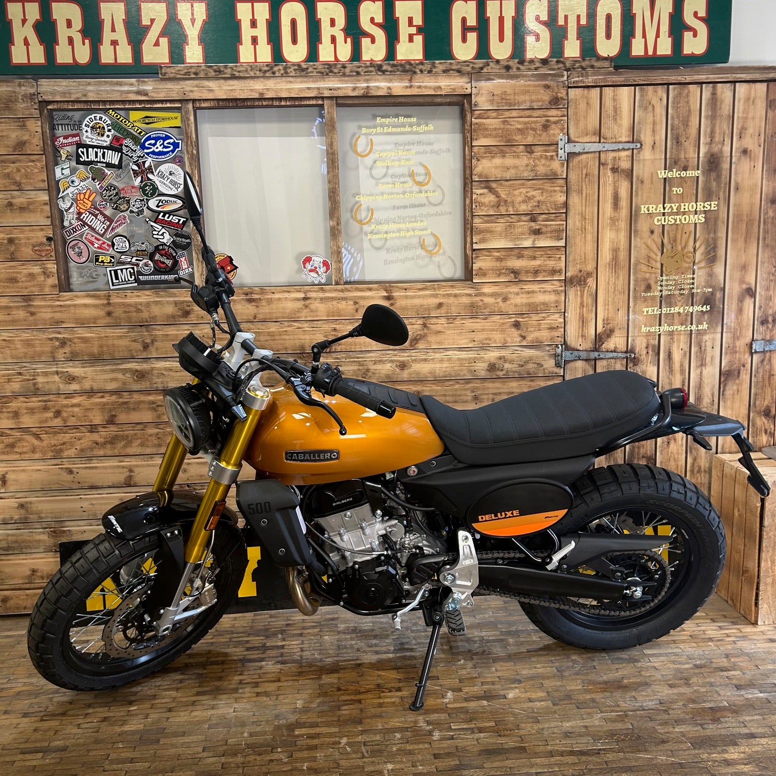 FANTIC CABALLERO SCRAMBLER DELUXE - COPPER