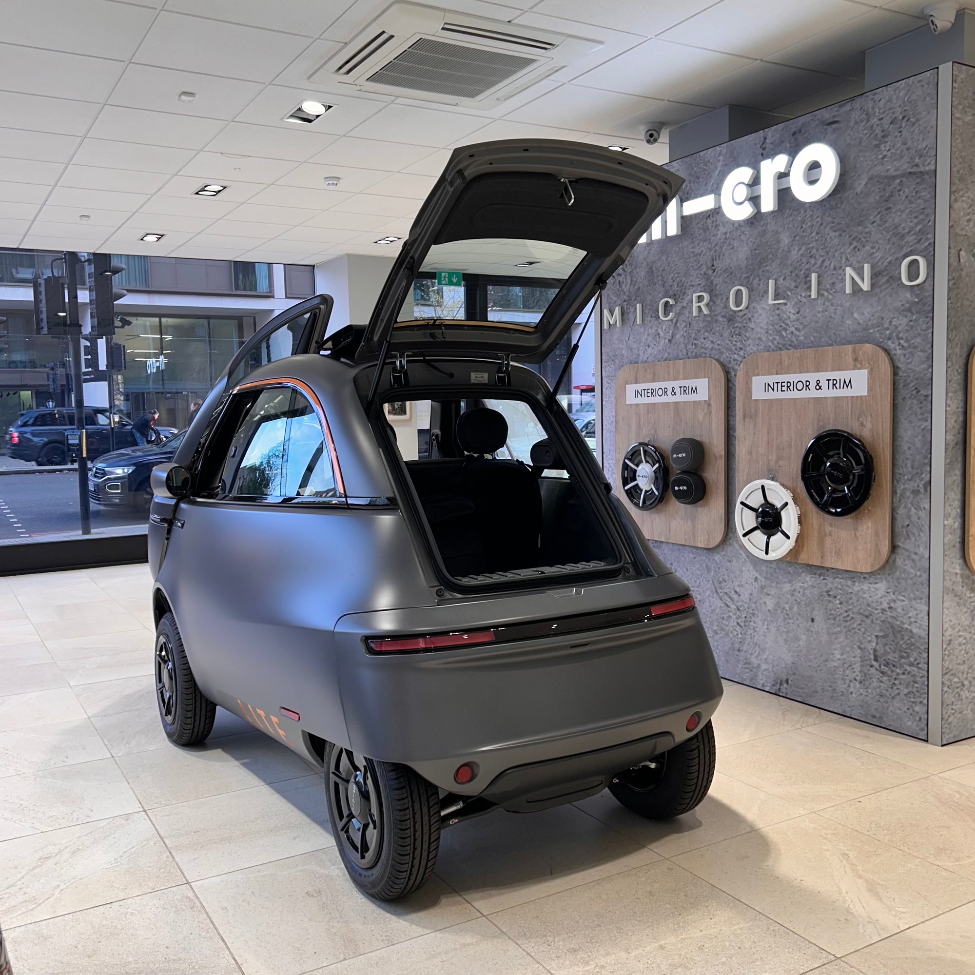 Microlino LITE - Berlin Anthracite Matte