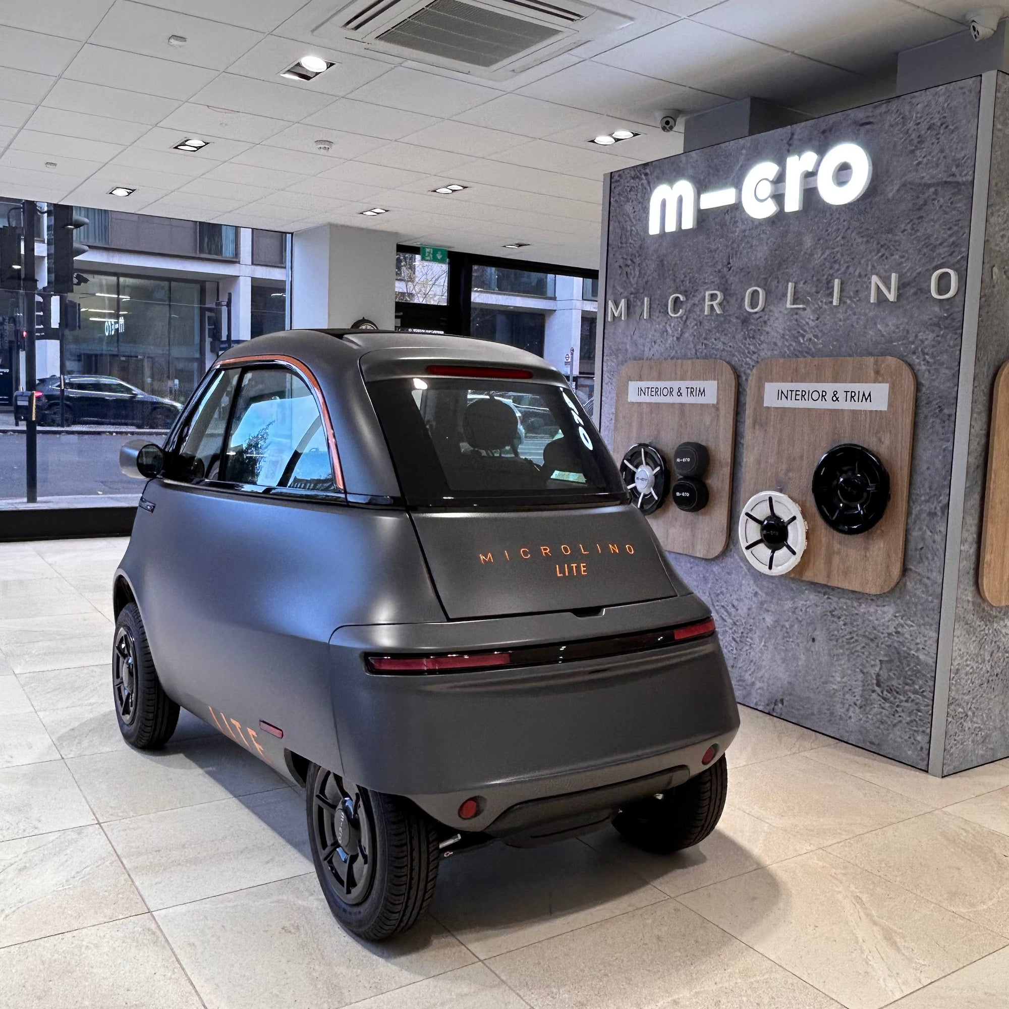 Microlino LITE - Berlin Anthracite Matte