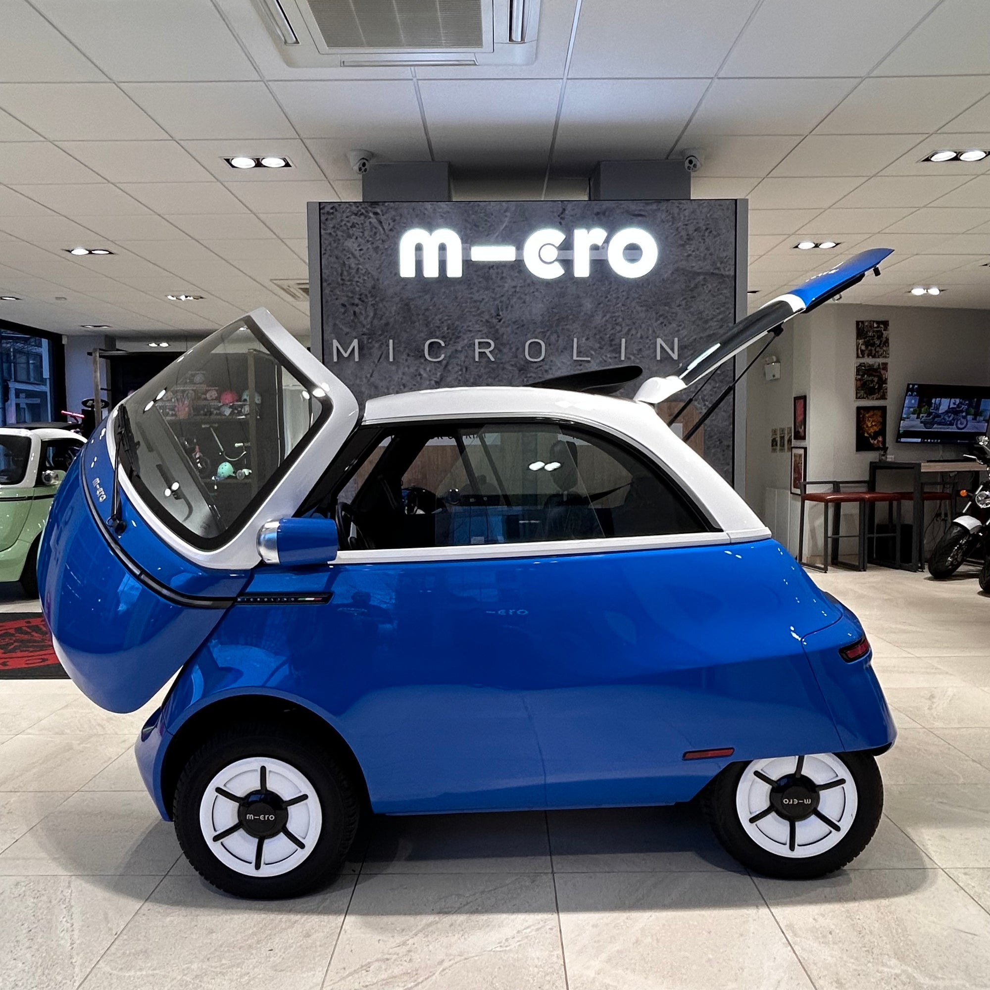 Microlino - Zurich Blue and White - PreLoved