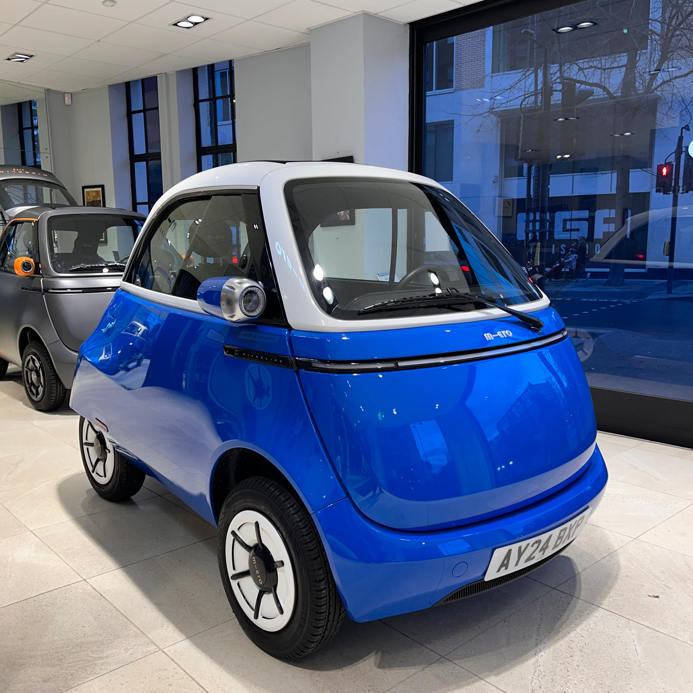 Microlino - Zurich Blue and White - PreLoved