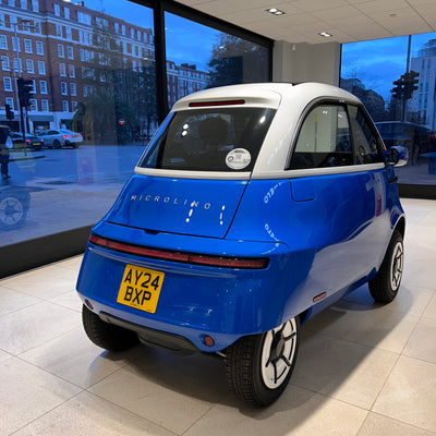 Microlino - Zurich Blue and White - PreLoved