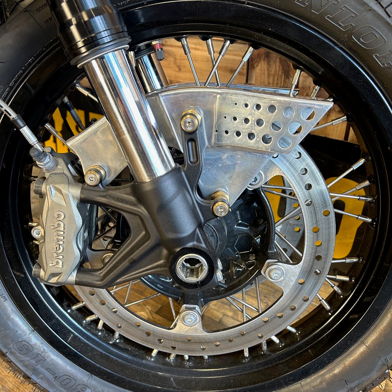 INDIAN FTR 1200 “Cheetah" - Polished Aluminium