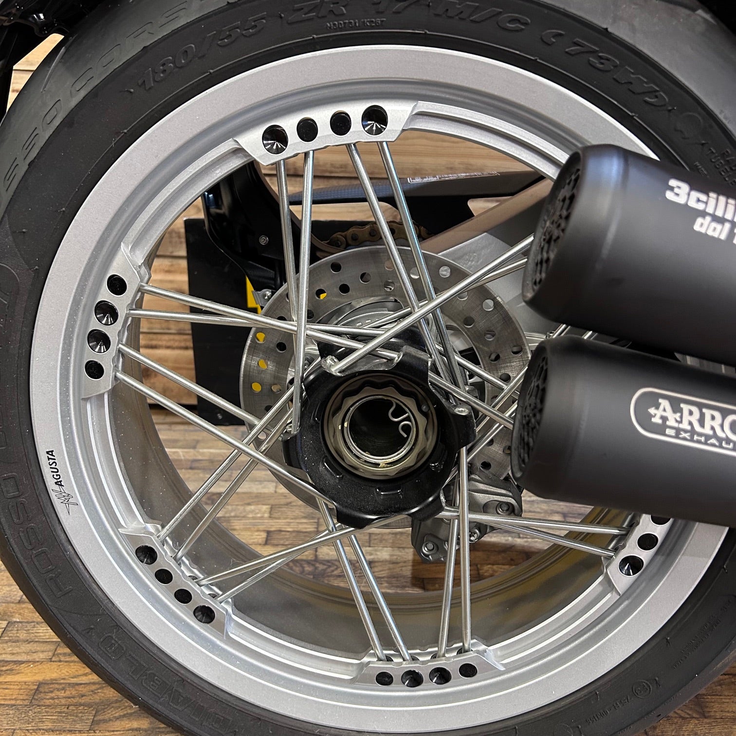 2023 MV Agusta Superveloce 800 AGO Limited Edition -  Matt Fire Red, Matt SV Ago Magnum Silver, and Matt Ago Yellow