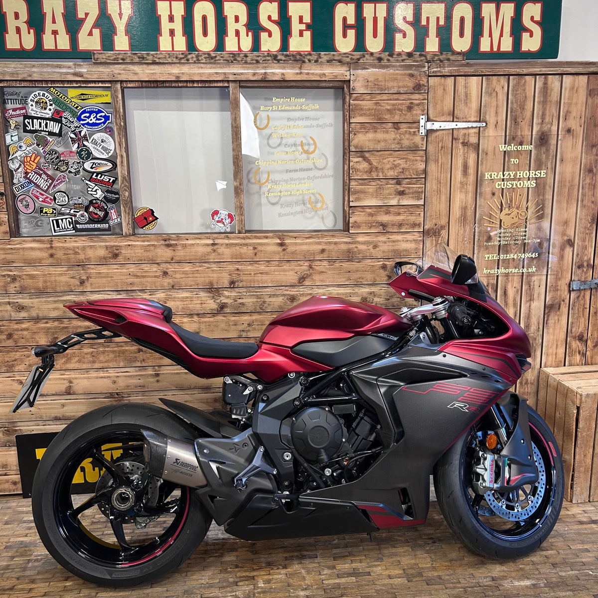MV AGUSTA F3 RR - RED/CARBON - PreLoved