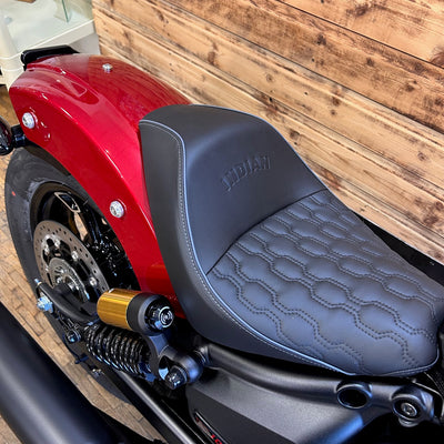 2025 Scout 101 - Sunset Red Metallic This bike is Special Krazy Horse offer!