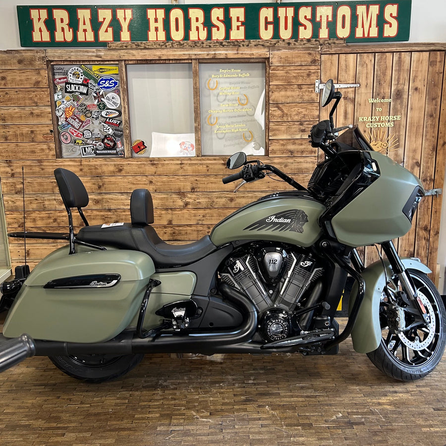 INDIAN CHALLENGER POWER PLUS 112 - MOSS GREEN SMOKE - PreLoved