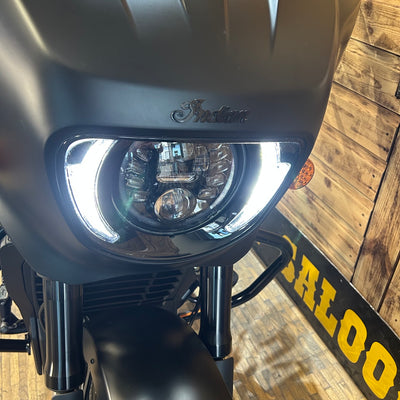 INDIAN CHIEFTAIN112 POWER PLUS -  BLACK SMOKE - PRELOVED