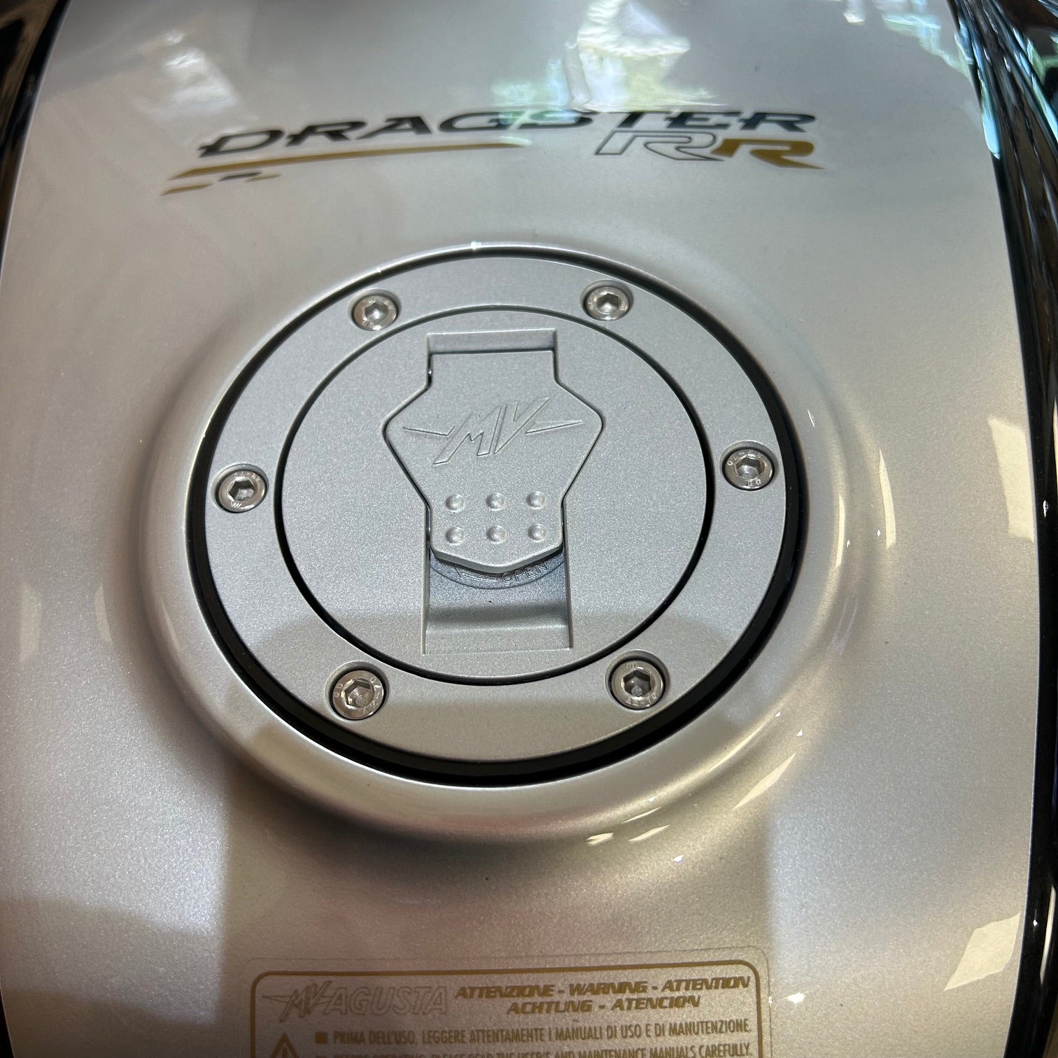 MV AGUSTA DRAGSTER RR SCS Ottantesimo (80) - SILVER/BLACK