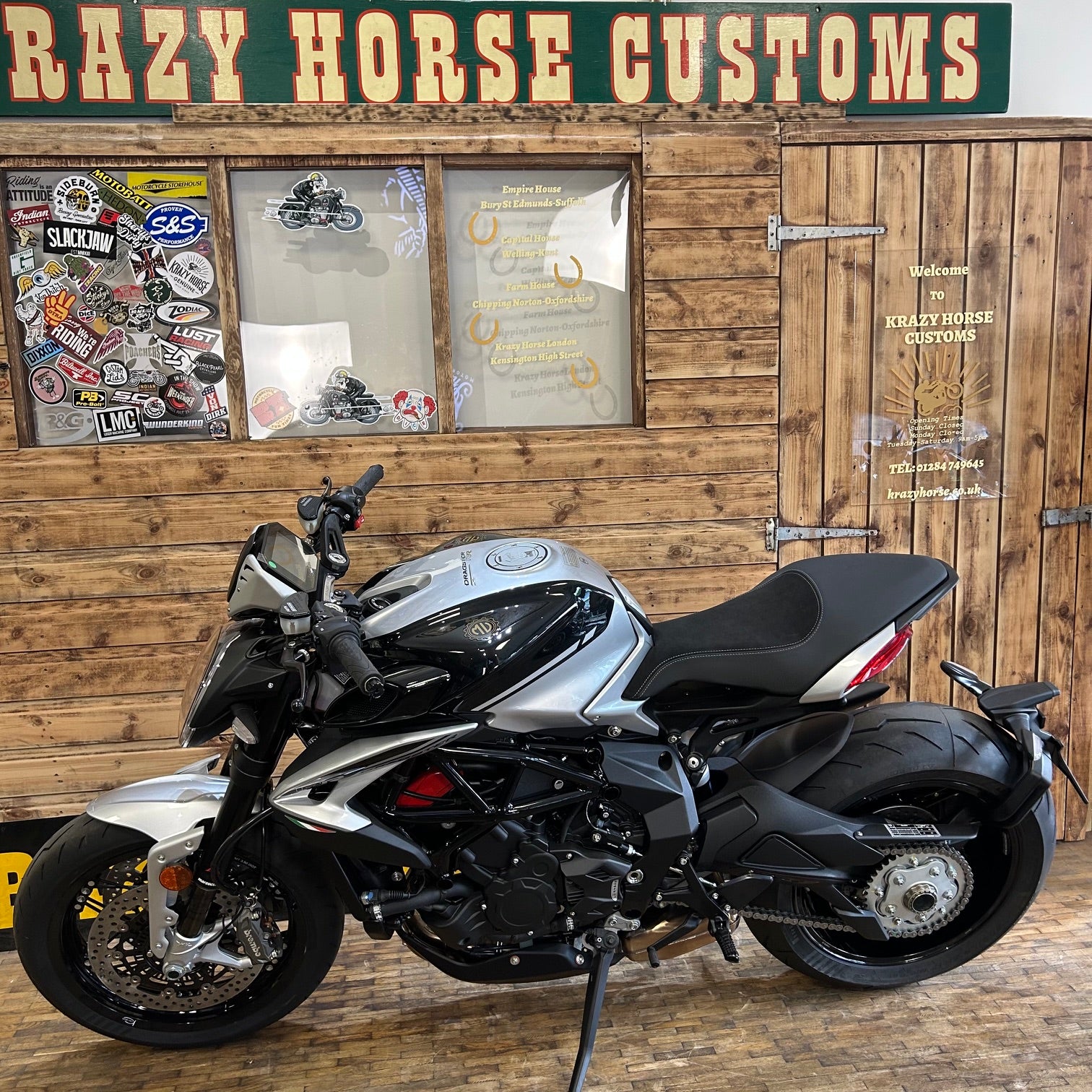 MV AGUSTA DRAGSTER RR SCS Ottantesimo (80) - SILVER/BLACK