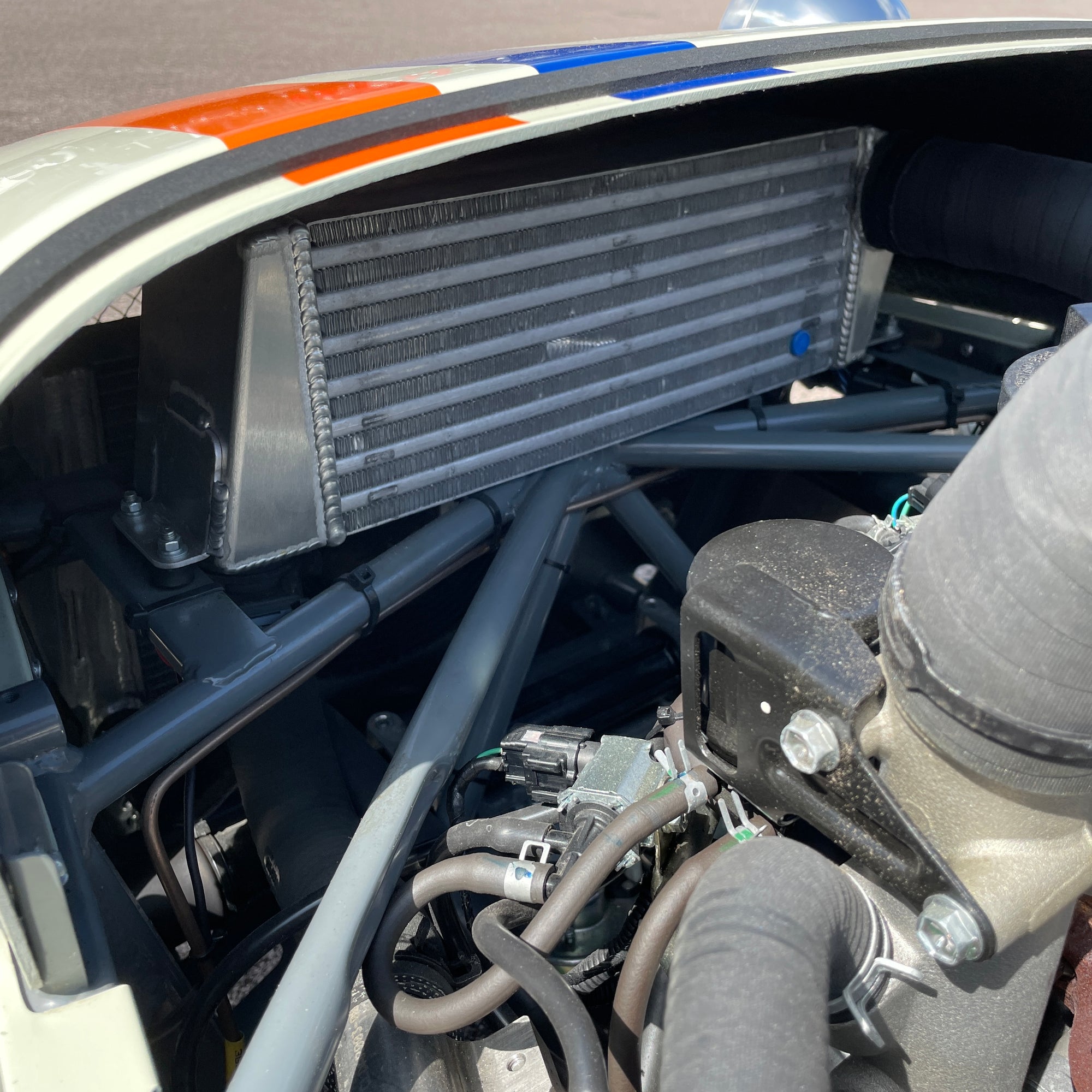 18/18 CATERHAM SUPERSPRINT – 1 0F 60 (No. 23) - Only UK WATKINS GLEN CAR – INCLUDES MATCHING HELMET