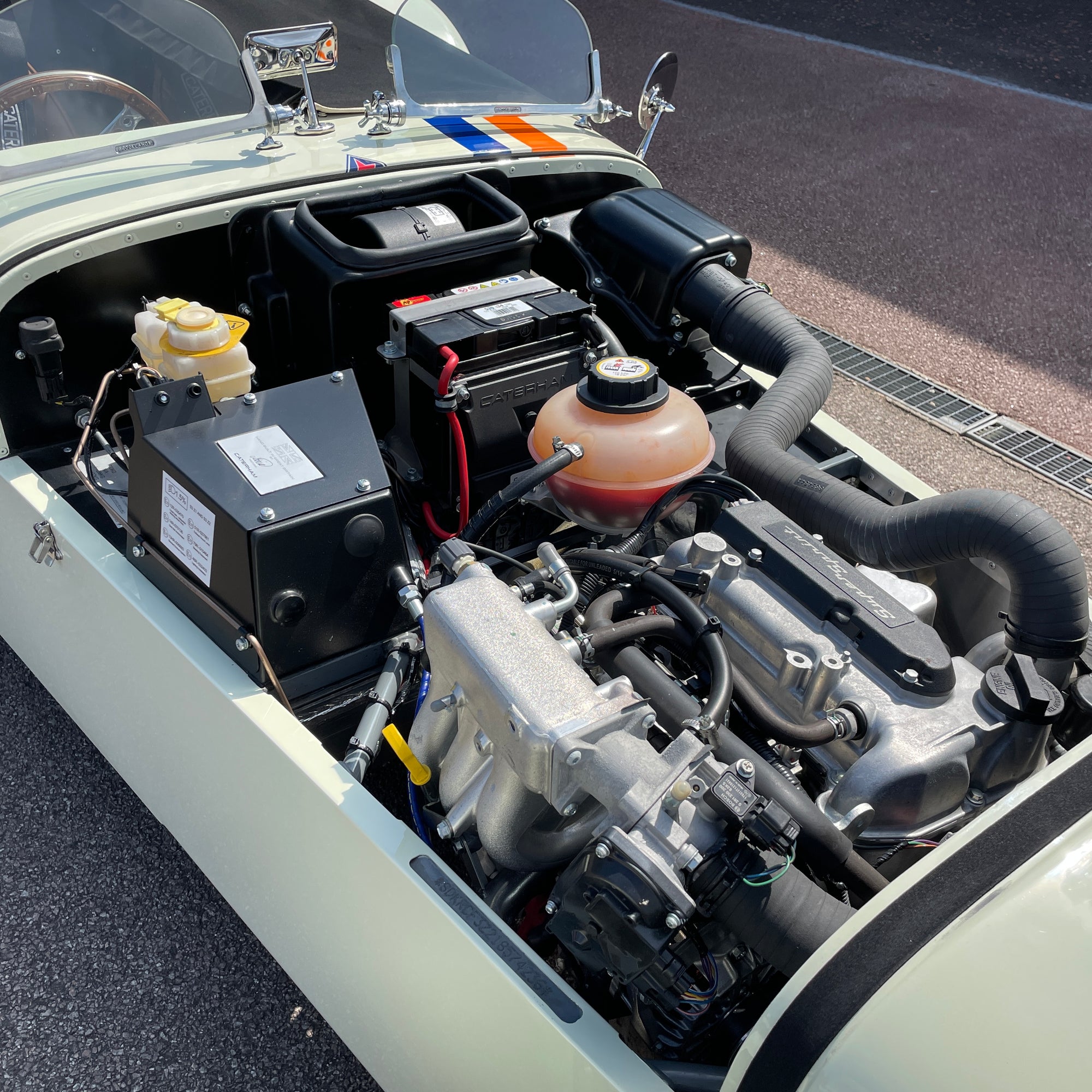 18/18 CATERHAM SUPERSPRINT – 1 0F 60 (No. 23) - Only UK WATKINS GLEN CAR – INCLUDES MATCHING HELMET