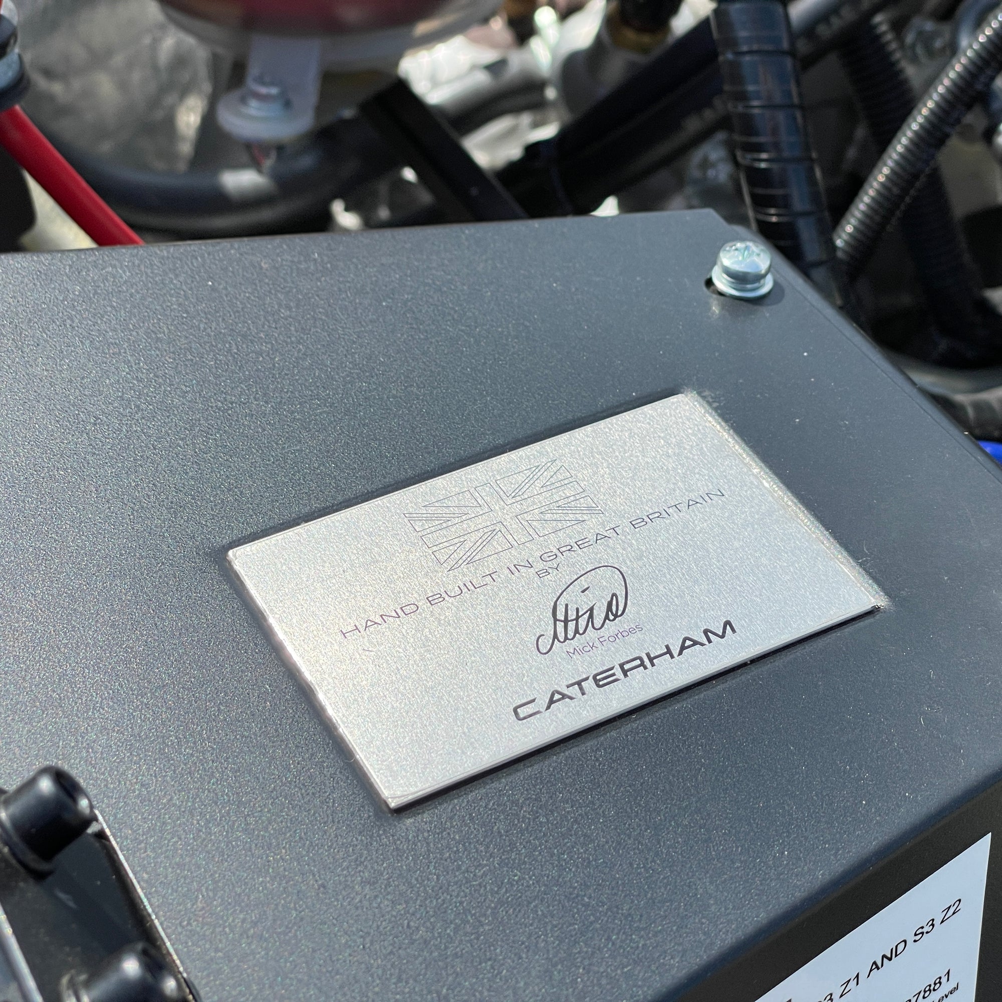 18/18 CATERHAM SUPERSPRINT – 1 0F 60 (No. 23) - Only UK WATKINS GLEN CAR – INCLUDES MATCHING HELMET