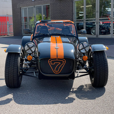 2018 CATERHAM ACADEMY - BARE ALUMINIUM BODY WITH BLACK WINGS AND NOSECONE