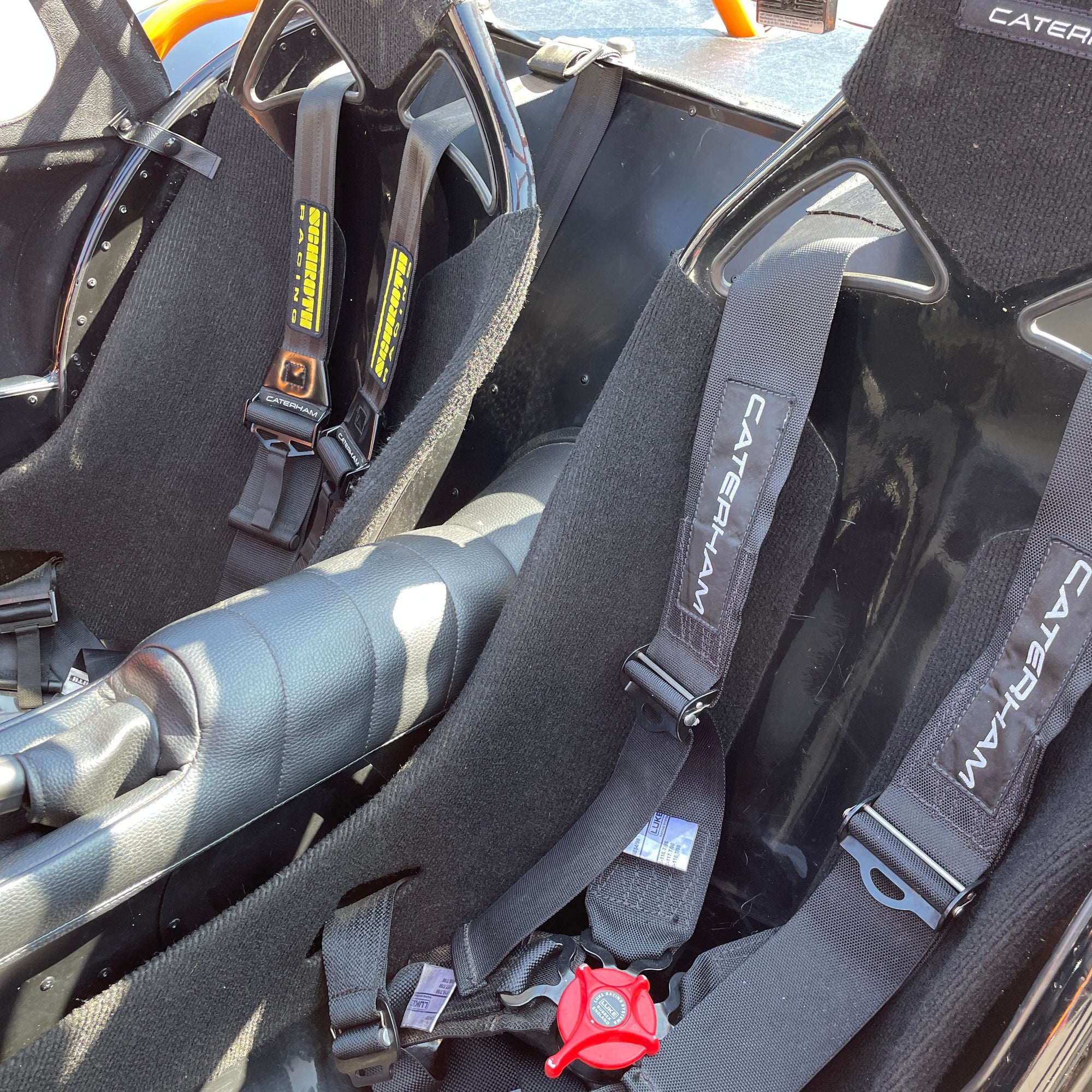 2018 CATERHAM ACADEMY - BARE ALUMINIUM BODY WITH BLACK WINGS AND NOSECONE